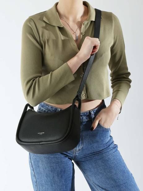 Cross Body Tas Gent David jones Zwart gent CM7164A ander zicht 1