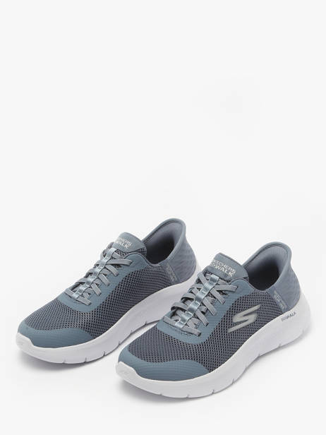 Sneakers Slip-ins Skechers Blauw women 124836 ander zicht 2