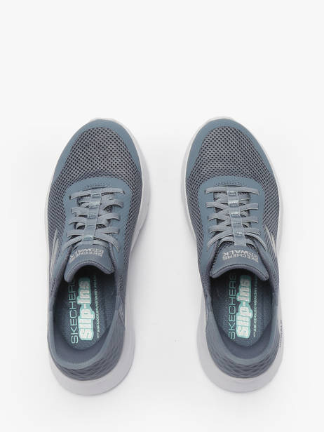 Sneakers Slip-ins Skechers Blauw women 124836 ander zicht 4