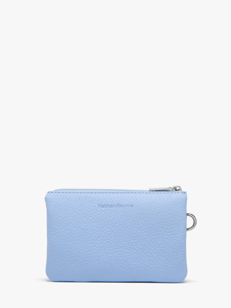 Etui 2 Compartimenten Leder Nathan baume Blauw original n 283N ander zicht 2
