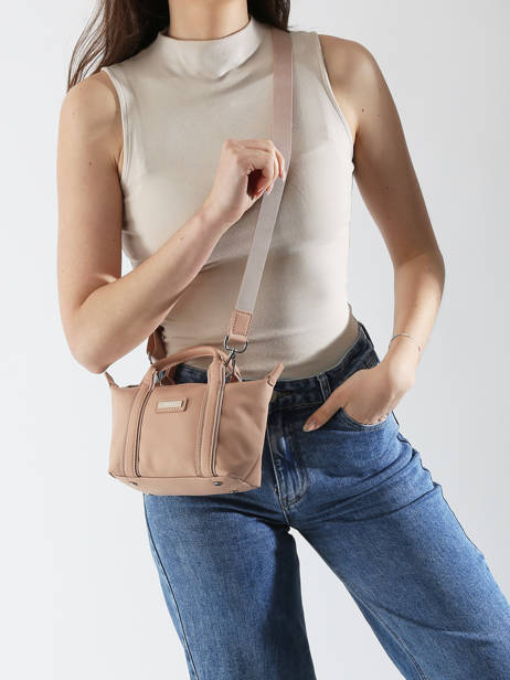 Cross Body Tas Tara Nylon Hexagona Roze tara 8120179 ander zicht 1