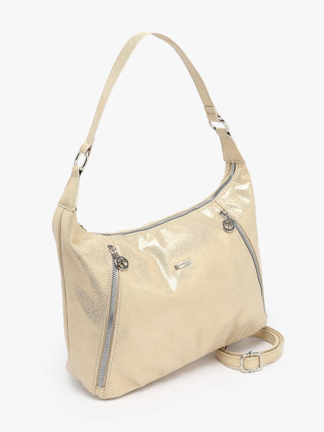 Schoudertas Simeo Les tropeziennes Beige simeo TZ02 ander zicht 2