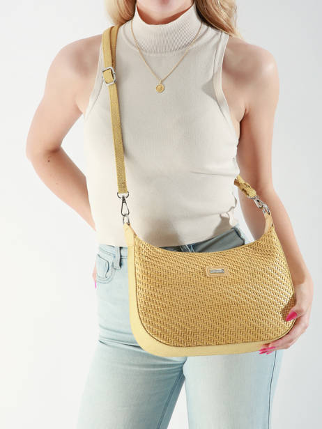 Cross Body Tas Moana Les tropeziennes Geel moana TZ02 ander zicht 1