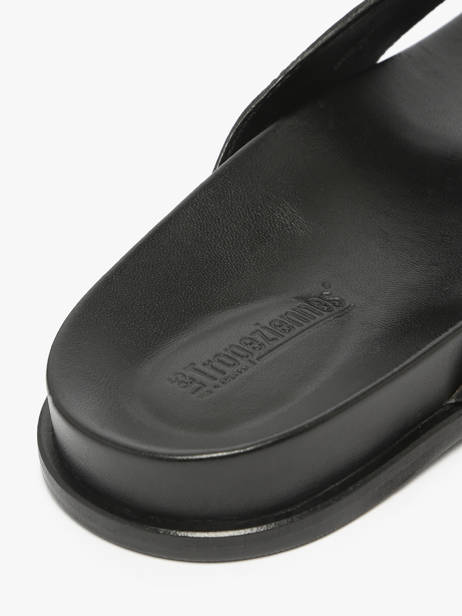 Teenslippers Womboy Les tropeziennes Zwart men WOMBOY ander zicht 2