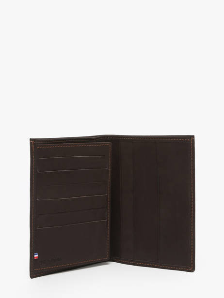 Portefeuille Oil Leder Etrier Bruin oil EOIL528 ander zicht 1