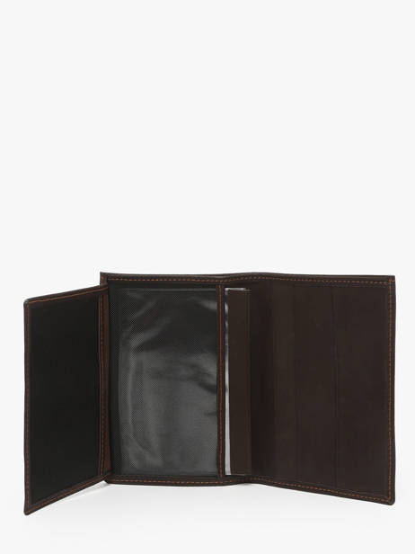 Portefeuille Oil Leder Etrier Bruin oil EOIL528 ander zicht 2