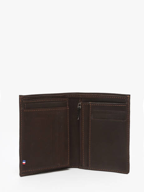 Portefeuille Met Portemonnee Oil Leder Etrier Bruin oil EOIL142 ander zicht 1