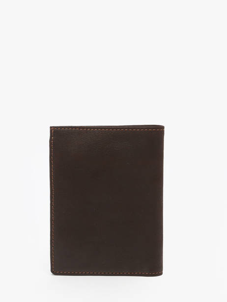 Portefeuille Met Portemonnee Oil Leder Etrier Bruin oil EOIL142 ander zicht 3