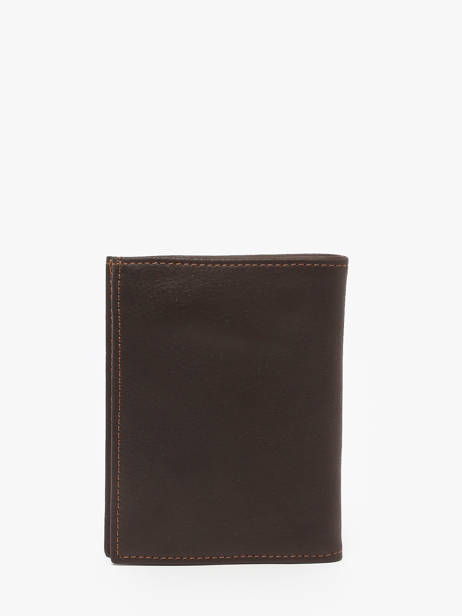 Portefeuille Oil Leder Etrier Bruin oil EOIL247 ander zicht 3