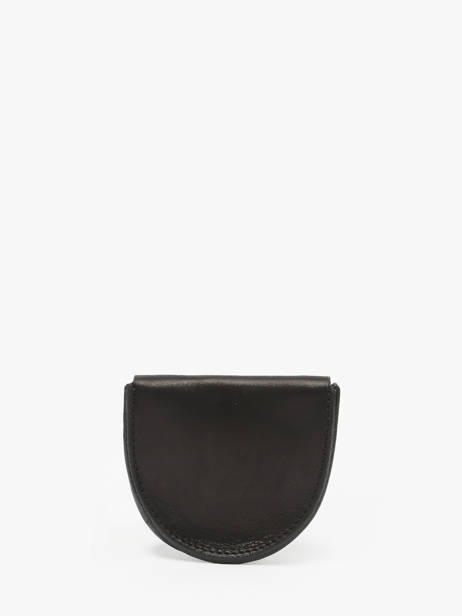 Portemonnee Oil Leder Etrier Zwart oil EOIL044 ander zicht 2