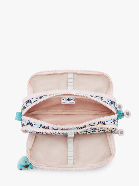 Pennenzak 3 Compartimenten Kipling Veelkleurig back to school KI3560 ander zicht 1