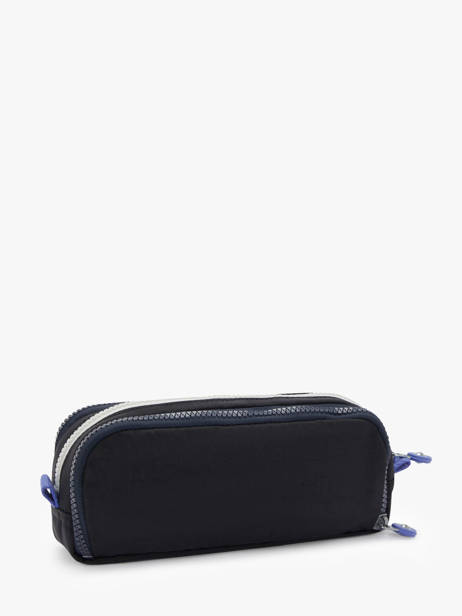 Pennenzak 3 Compartimenten Kipling Blauw back to school K13564 ander zicht 2