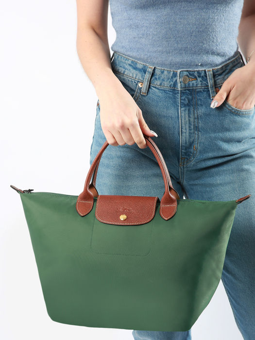 Longchamp Le pliage original Groen