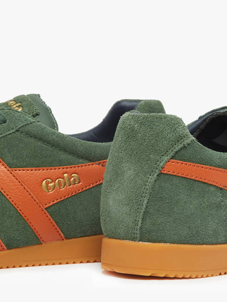 Sneakers Harrier Uit Leder Gola Groen men CMA192 ander zicht 3