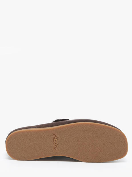 Mocassins Wallabee Uit Leder Clarks Bruin men 26178279 ander zicht 5