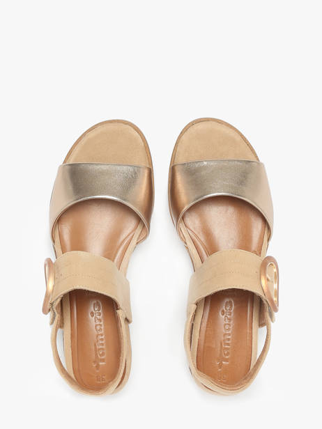 Sandalen Uit Leder Tamaris Veelkleurig accessoires 42 ander zicht 3