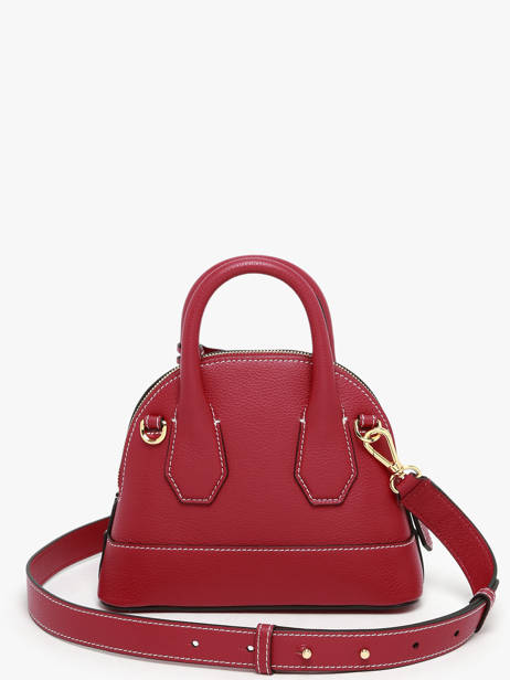 Cross Body Tas Belleville Leder Lancel Rood belleville A13735 ander zicht 3
