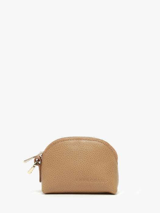 Longchamp Le foulonné Portemonnee Beige