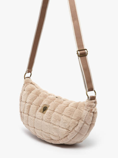 Cross Body Tas Quadri Le voyage en panier Bruin quadri AHP269 ander zicht 2