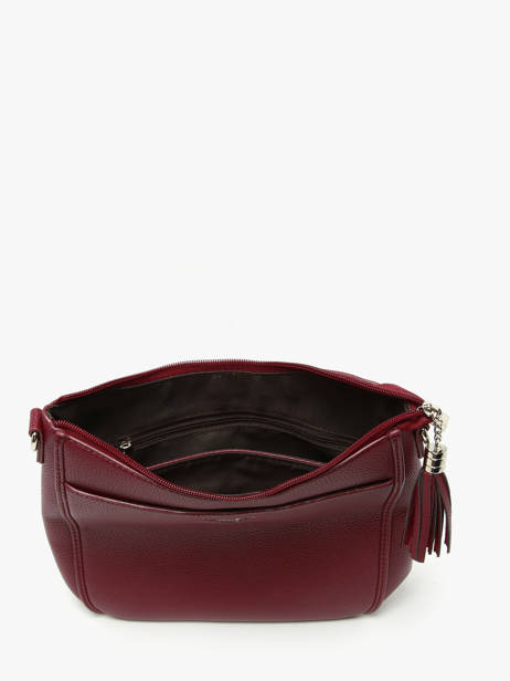 Cross Body Tas Grained Miniprix Rood grained F8575 ander zicht 2