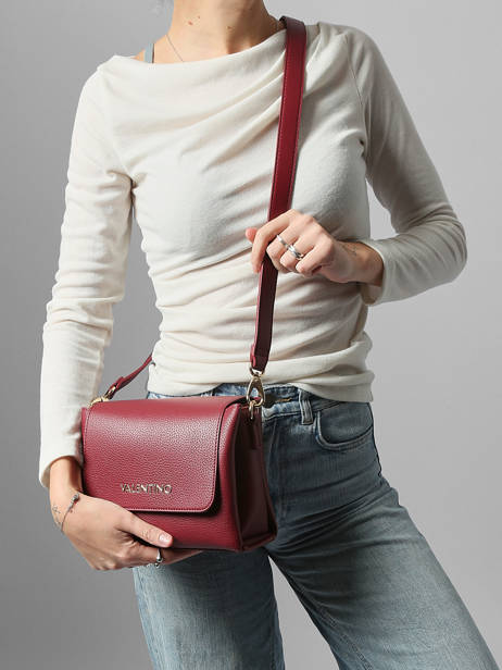 Cross Body Tas Alexia Valentino Rood alexia VBS5A806 ander zicht 1