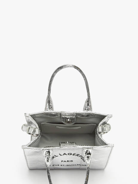 Cross Body Tas Rsg Karl lagerfeld Zilver rsg A4W50059 ander zicht 2