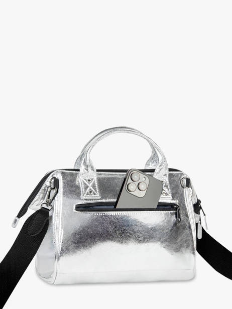 Cross Body Tas M Lucky Star Cabaia Zilver lucky star STA ander zicht 4