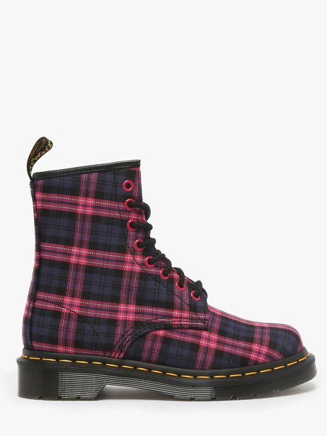 Enkellaarsjes 1460 Uit Leder Dr martens Roze women 41969650