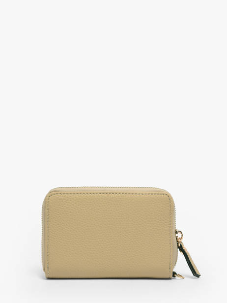 Portemonnee Equestre Leder Etrier Beige equestre EEQT096M ander zicht 3