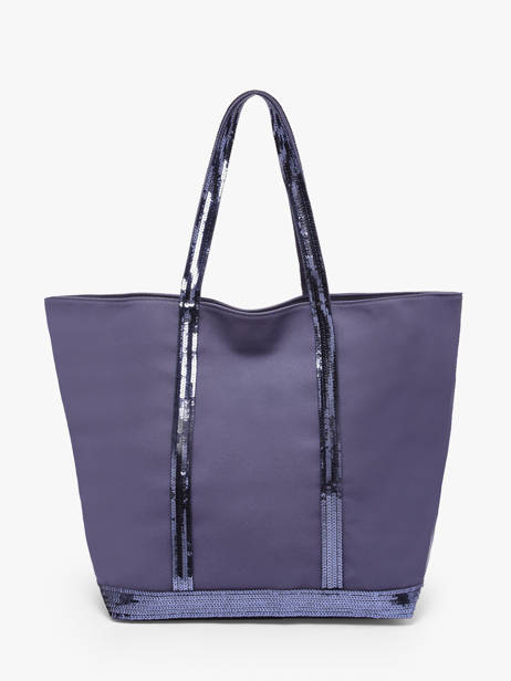 Handtas L Le Cabas Pailletten Vanessa bruno Violet cabas 1V40315 ander zicht 4