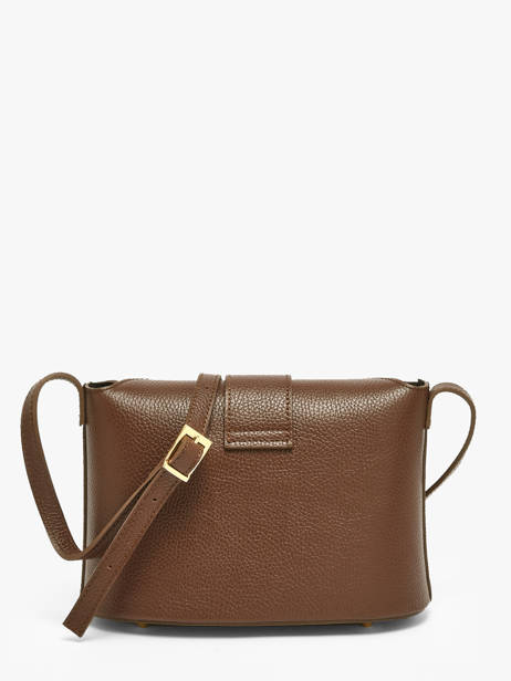 Cross Body Tas Velvet Caviar Leder Milano Bruin velvet caviar VC25115 ander zicht 4