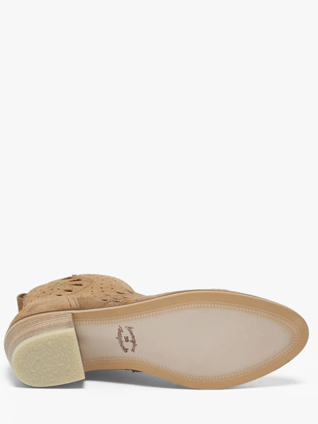 Enkellaarsjes Met Hak Uit Leder Alpe Bruin women 54331101 ander zicht 4