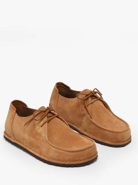 Derby Veterschoenen Utti Uit Leder Birkenstock Bruin men 1031546 ander zicht 2