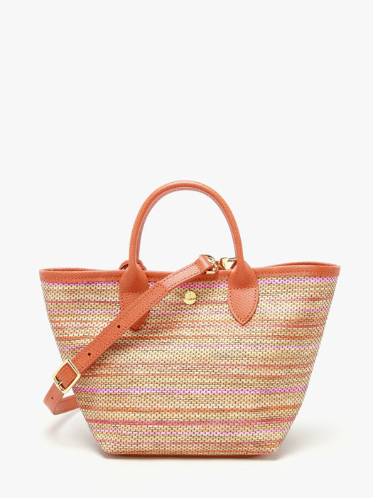 Longchamp Le panier pliage rainbow Cross bodytas Wit