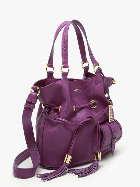 Bucket Bag M Premier Flirt Leder Lancel Violet premier flirt A10110 ander zicht 3