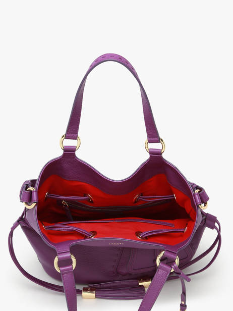 Bucket Bag M Premier Flirt Leder Lancel Violet premier flirt A10110 ander zicht 4