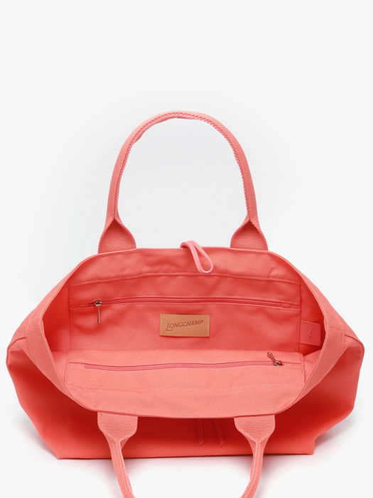 Longchamp Le roseau toile Handtas Roze