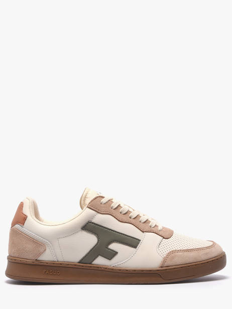 Sneakers Uit Leder Faguo Beige men 26CG3202
