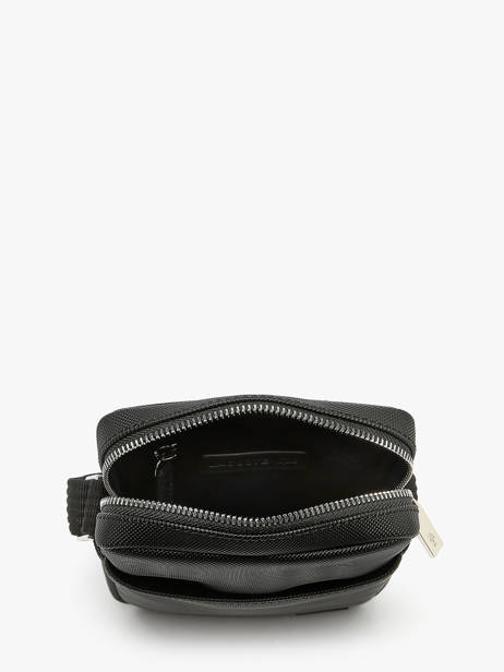 Cross Body Tas Lacoste Zwart men's classic NH4422HC ander zicht 3