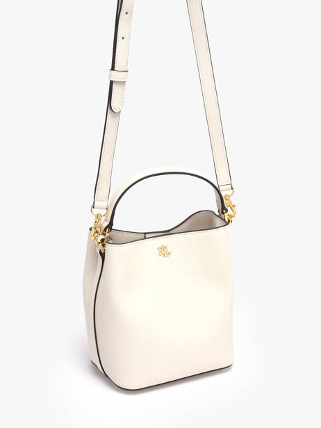 Cross Body Tas Reese Leder Lauren ralph lauren Wit reese 31969365 ander zicht 2