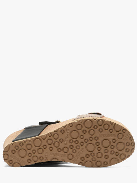 Sandalen Met Platformzool Uit Leder Mephisto Zwart women P5148845 ander zicht 4