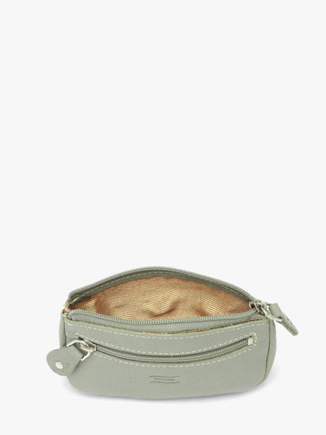 Portemonnee Caviar Leder Crinkles Groen caviar 14036 ander zicht 1