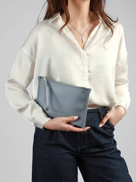 Ritsetui Jour Leder Lancel Blauw jour A13174 ander zicht 1