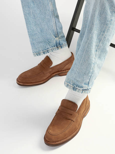 Mocassins Uit Leder Clarks Bruin men 26186450 ander zicht 1