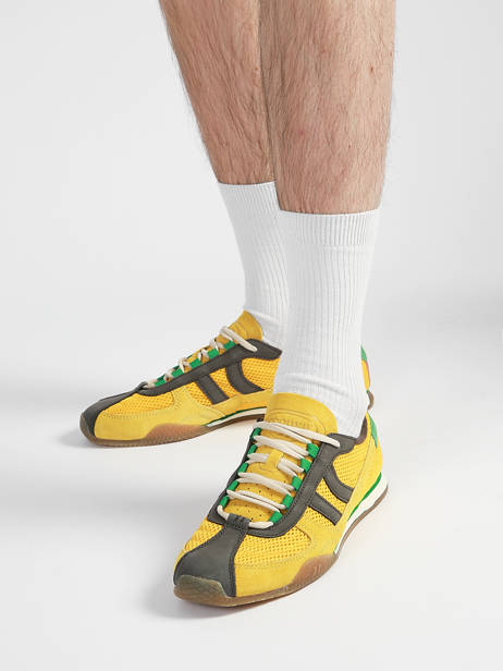 Sneakers Uit Leder Coolway Geel men 8633808 ander zicht 1