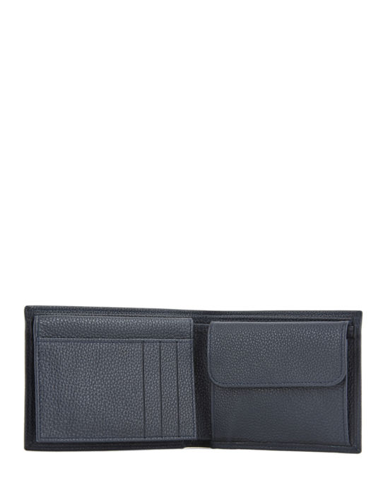 Longchamp Le foulonné Portefeuille Blauw