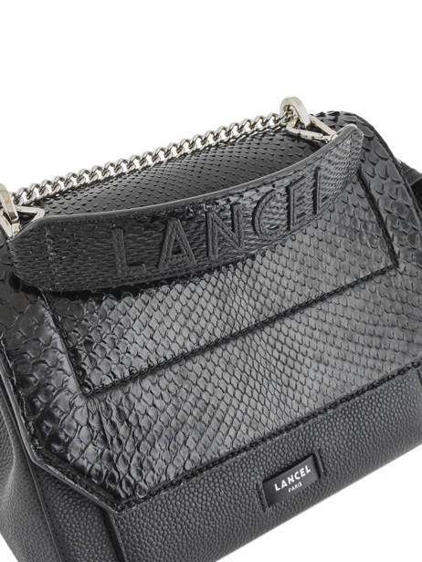 Handtas M Ninon Python Lancel Zwart ninon A09370 ander zicht 1