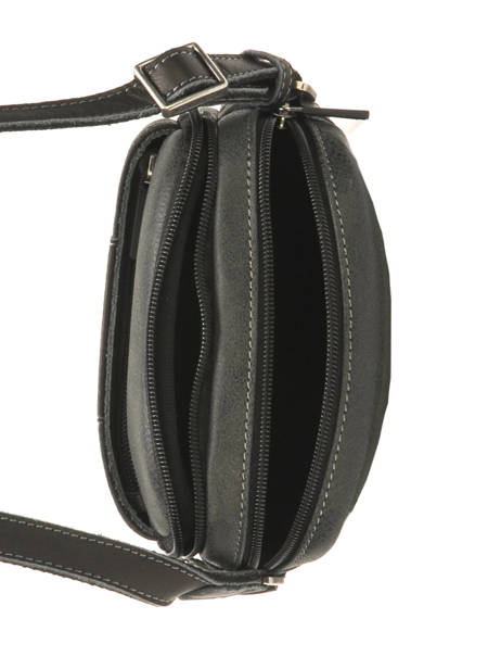 Cross Body Tas Joseph Leder Arthur & aston Zwart marco 8 ander zicht 2