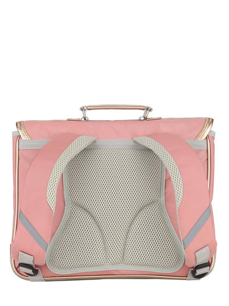 Boekentas 2 Compartimenten Caramel et cie Roze boheme FI ander zicht 4