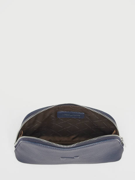 Etui Met Rits Leder Nathan baume Blauw nathan 93780 ander zicht 1